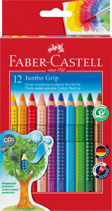 Faber-Castell  Jumbo Grip Buntstift  12er Kartonetui