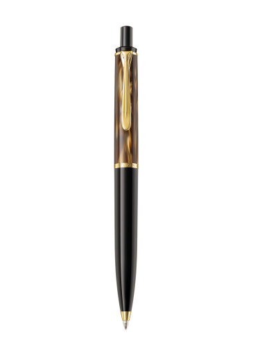 Pelikan Kugelschreiber Kuli Classic K200 Braun-Marmoriert M im Etui